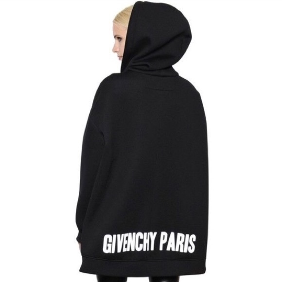 ❌SOLD❌ Givenchy Paris oversized logo hoodie size S - Picture 3 of 5